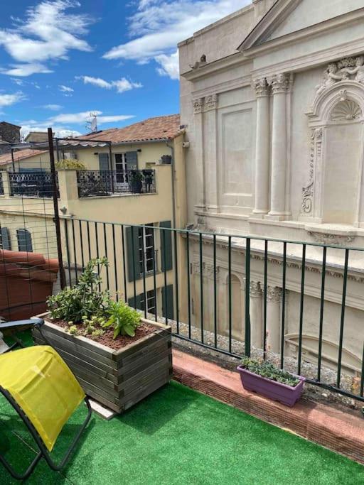 Apartamento la terrasse ensoleillée Arlés Exterior foto